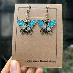 Bumble Bee Earrings