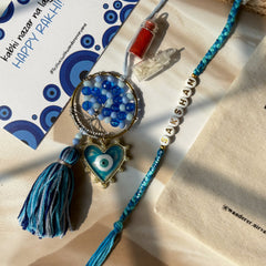 Bhai- Bhabhi Blue Nirvaan Set