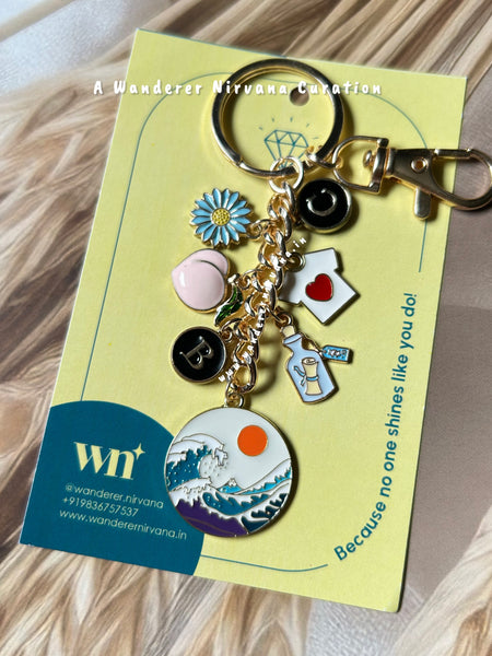 Conrad Belly Story Keychain