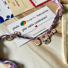 Cute Dog Charm Rakhi Bagcharm