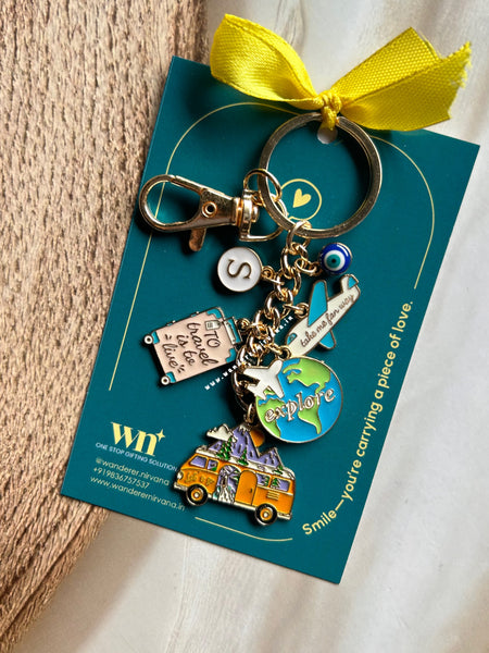 Adventure Travel Keychain