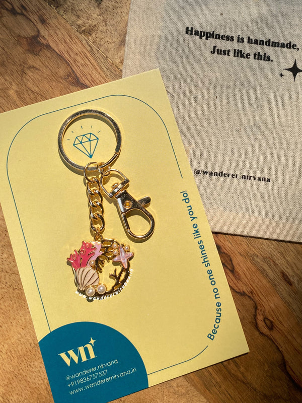 Beach Keychains ( Set of 4)