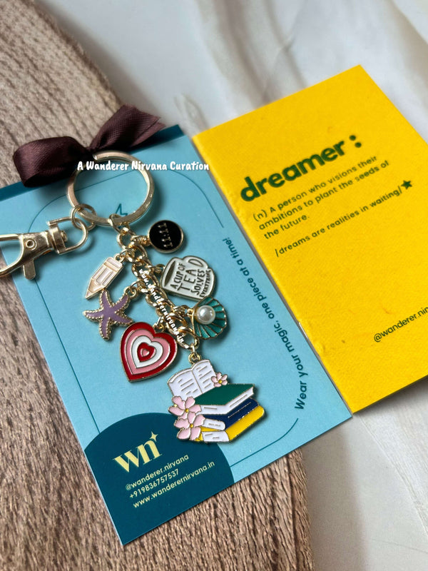 Chai Book 11:11 Love Keychain