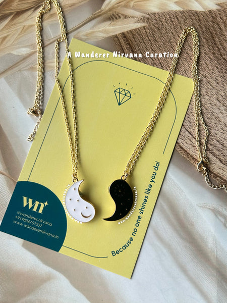 Moon And Sun Neckpiece