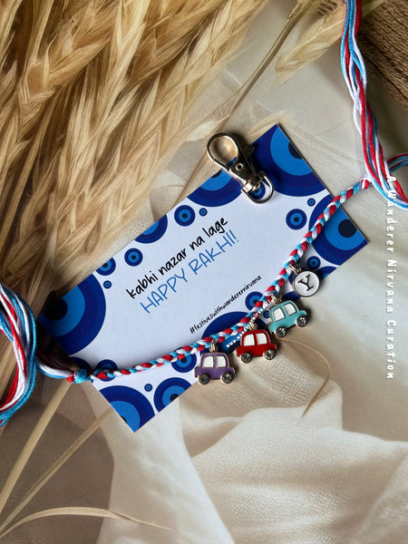 Car Obsessed Charm Rakhi Bagcharm
