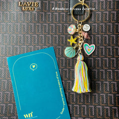 Coral Treasure Keychain