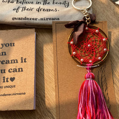 Rosie Dreamcatcher Keychain