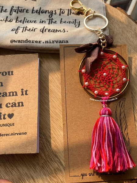 Rosie Dreamcatcher Keychain