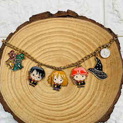 Harry Potter themed Bracelet with intial