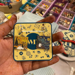 Vangogh Art Mismatched Earrings