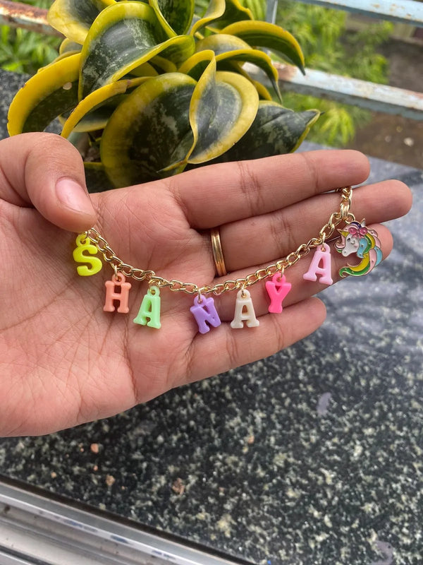 Sprinkler Bracelet with  name