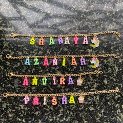 Sprinkler Bracelet with  name
