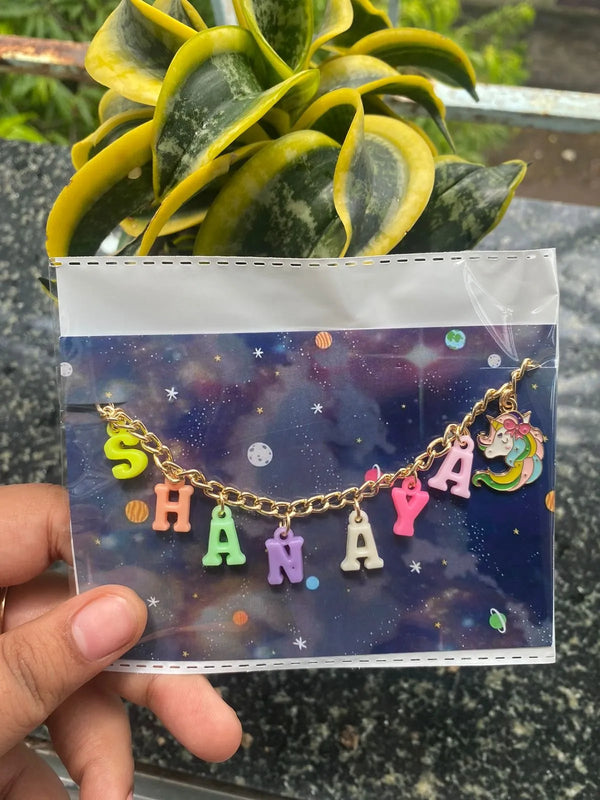 Sprinkler Bracelet with  name