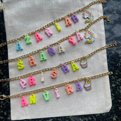 Sprinkler Bracelet with  name
