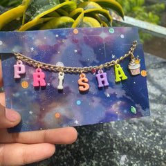 Sprinkler Bracelet with  name
