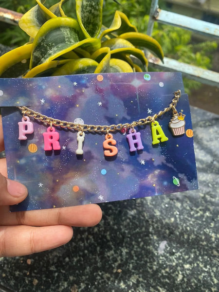 Sprinkler Bracelet with  name