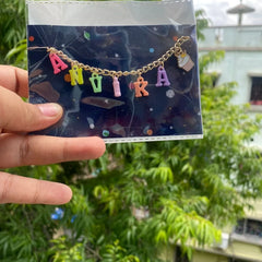 Sprinkler Bracelet with  name