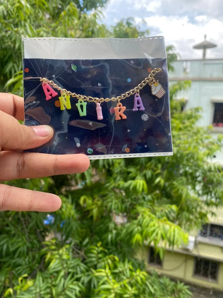 Sprinkler Bracelet with  name