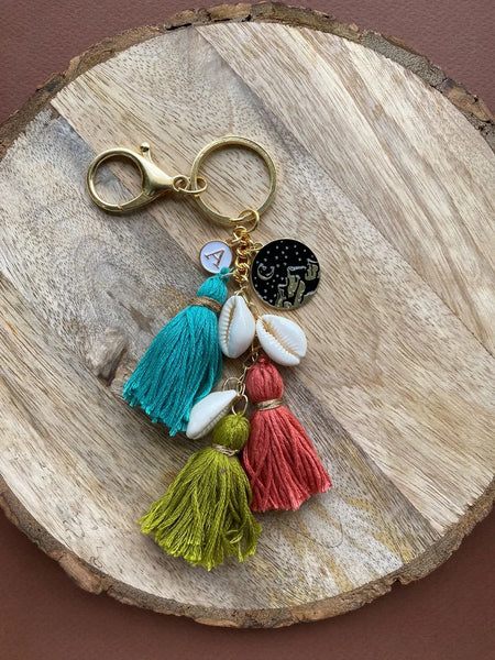 Pahari Ishq Tassel Keychain