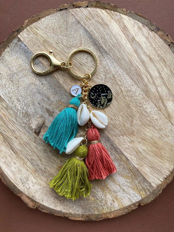 Pahari Ishq Tassel Keychain