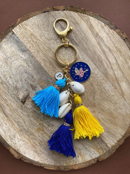 Chirpy Treasure Tassel Keychain
