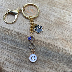 Paw Forever keychain