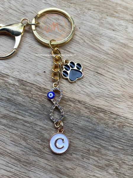Paw Forever keychain