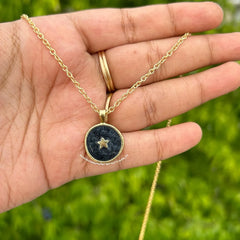 Star in the  Galaxy neckpiece