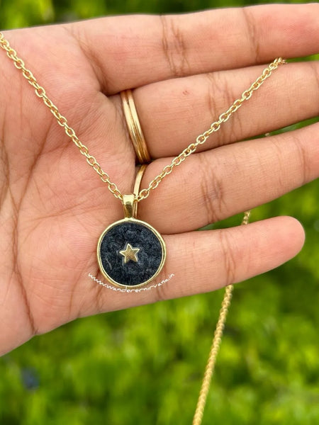 Star in the  Galaxy neckpiece