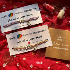 Evil Eye Butterfly Rakhi Set