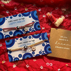 Evil Eye Rakhi Set