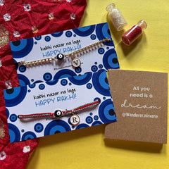 Evil Eye Rakhi Set