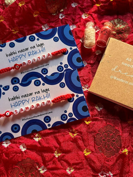 Name Evil Eye  Rakhi ( Red)