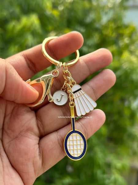Badminton Keychain 2