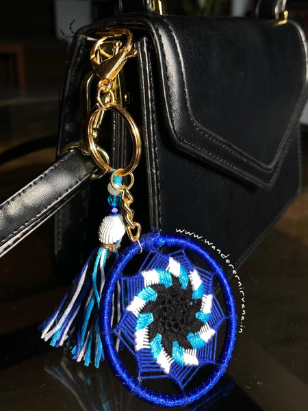 Evil Eye Dreamcatcher Keychain