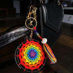 Jashn-ne-Rang Dreamcatcher Keychain