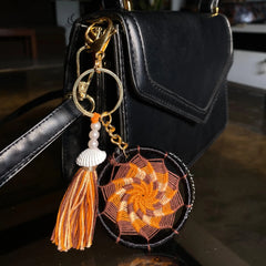Earthy Tone Dreamcatcher Keychain