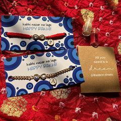 Infinity Rakhi set