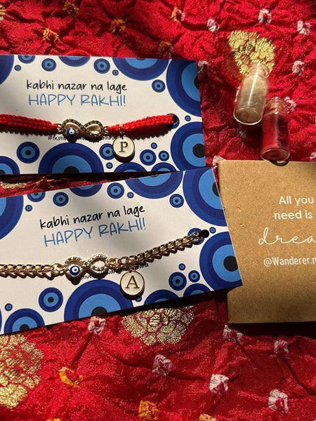 Infinity Rakhi set