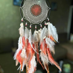 Coral Freshness Dreamcatcher