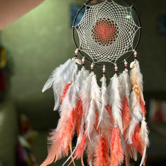 Coral Freshness Dreamcatcher