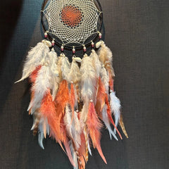 Coral Freshness Dreamcatcher