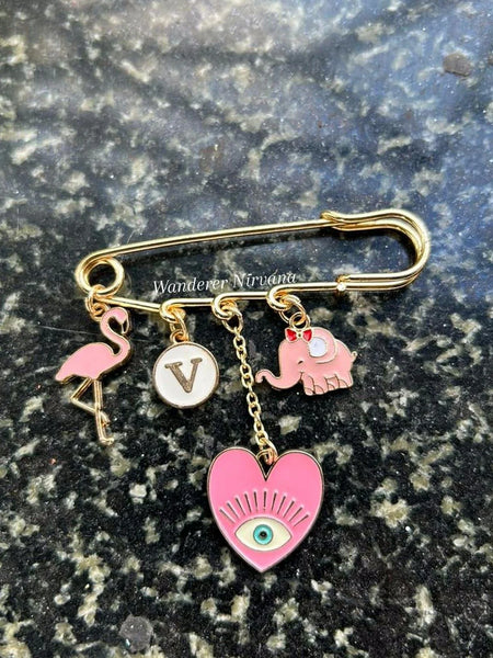 Flamingo Brooch