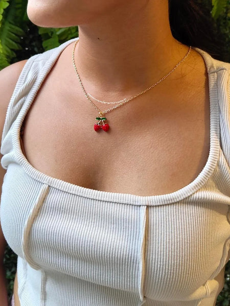 Cherry neckpiece