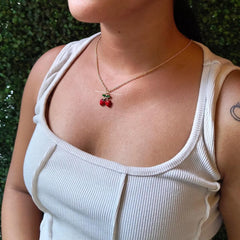 Cherry neckpiece