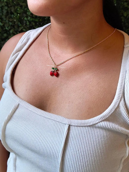 Cherry neckpiece