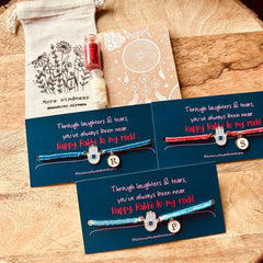 Saanjh Hamsa Rakhi with Alphabet