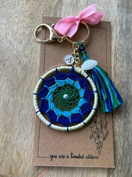 Midnight summer Dreamcatcher keychain