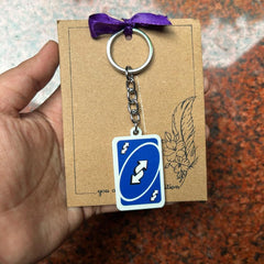 UNO reverse keychain