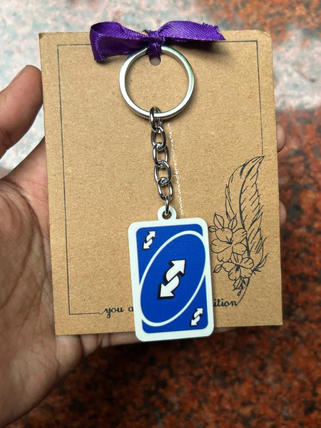 UNO reverse keychain